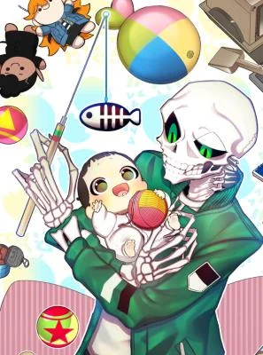 Cover of The Skeleton Becomes a Cat Dad
