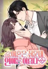 Cover of Divorce Is Easy, But Love Is Hard