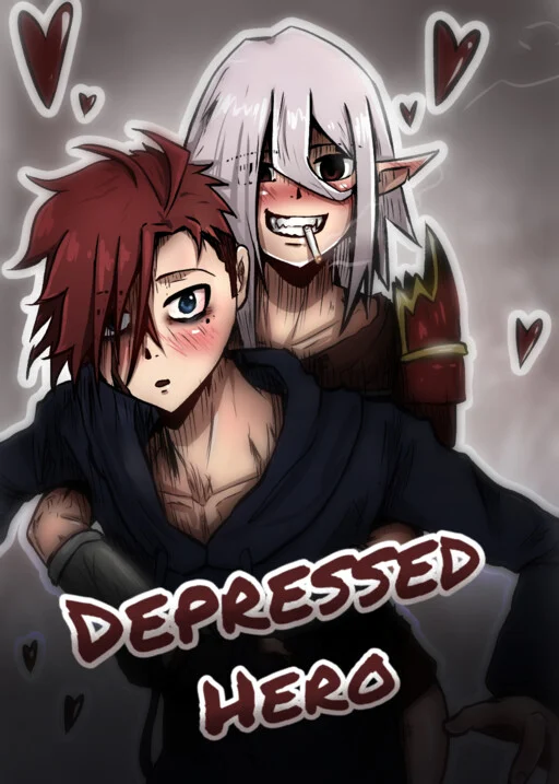 Cover of Depressed Hero